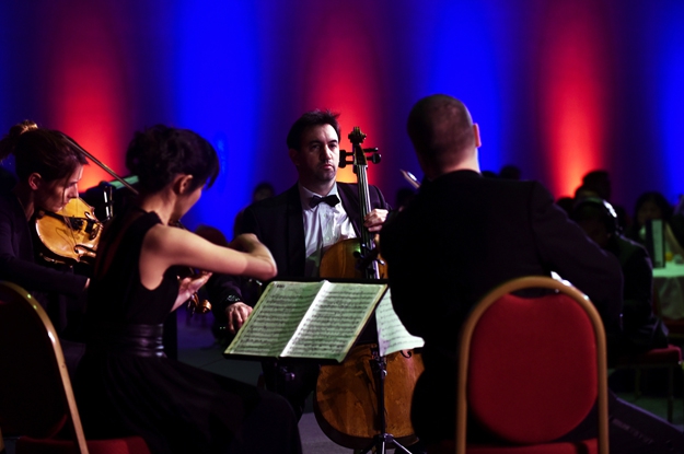 Wyeth Classical Experience string quartet collaboration teamwork trust