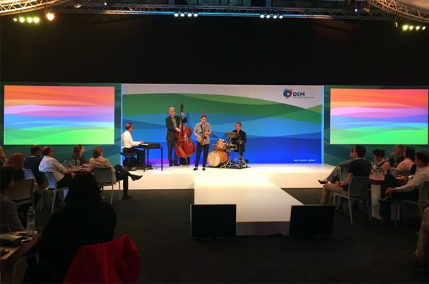 DSM Keynote Speech jazz teamwork innovation creativity keynote
